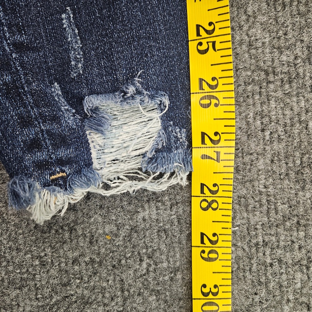 Buckle Black Jeans Womens 26 Blue Western Curvy Ankle Skinny Denim Y2K BKE - Picture 7 of 9